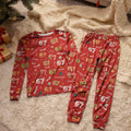 Personalizado 6 7 Navidad Slang Pun Pijama Pantalones y Conjuntos con Nombre Daily Wear Regalo de Navidad para los niños