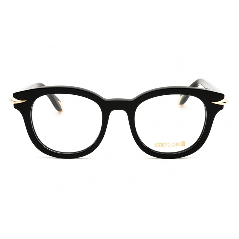 Roberto Cavalli VRC044M Black Frame Eyeglasses — Black
