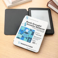 Caja de Medicina Personalizada Instrucciones Funda Portátil Kindle con Nombre Uso Diario Club de Lectura Regalo de Cumpleaños para Amantes de los Libros Ratones de Biblioteca