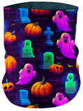 8 Bit Halloween Bandana Mask