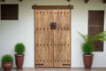 8' Tall Antique Chinese Palace Doors