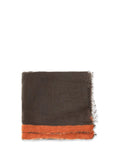 Mirror In The Sky Semi-Felted Cashmere Scarf — Brown
