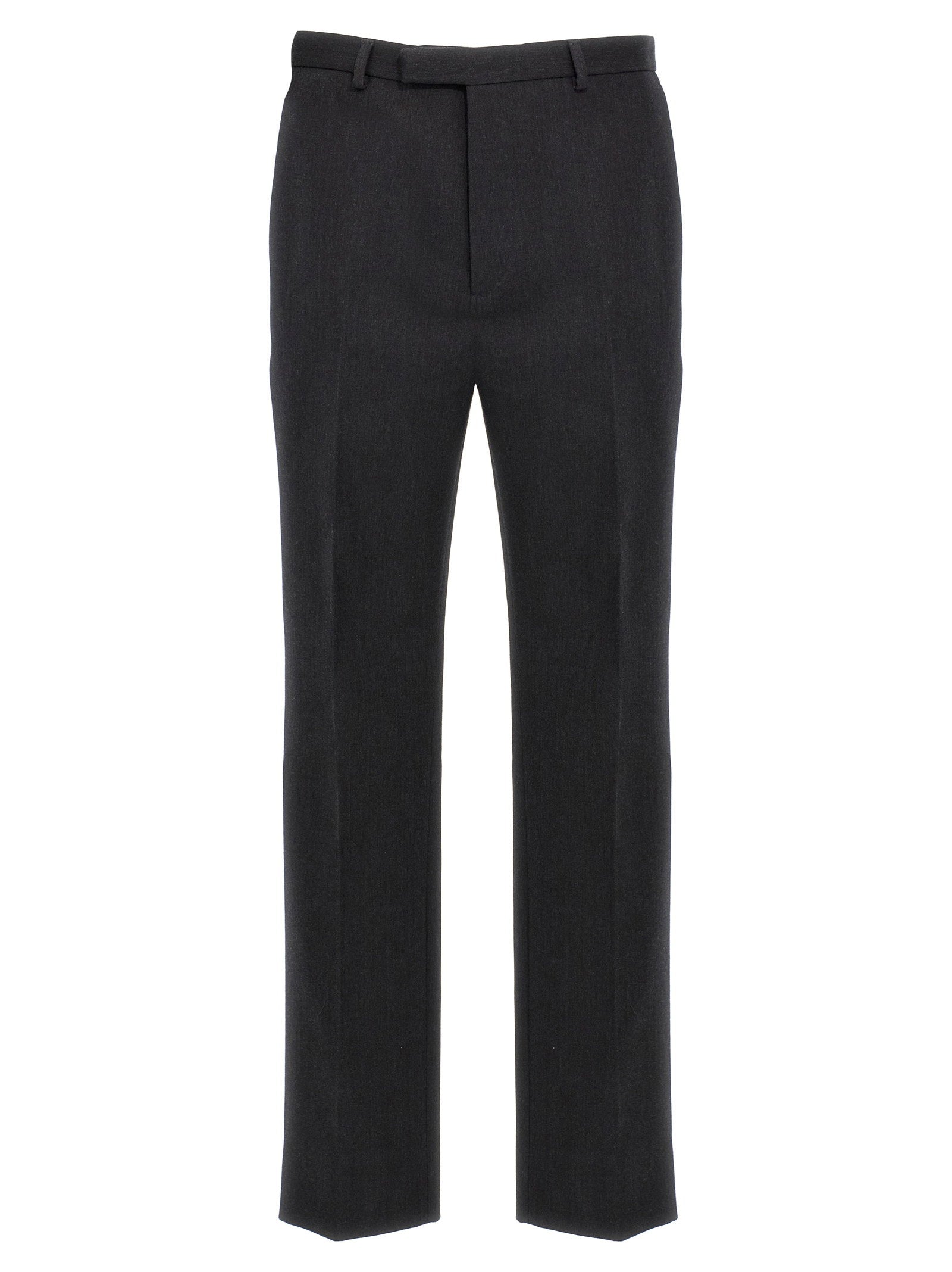Gucci Wool Trousers — Charcoal