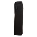 Women's Black Acetate Long Skirt