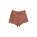 Women's Pink Viscose Shorts