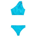 Women's Turquoise Polyamide Bikini Clothing