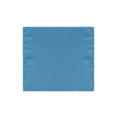 Men's Light Blue Silk Pocket Square Accessory