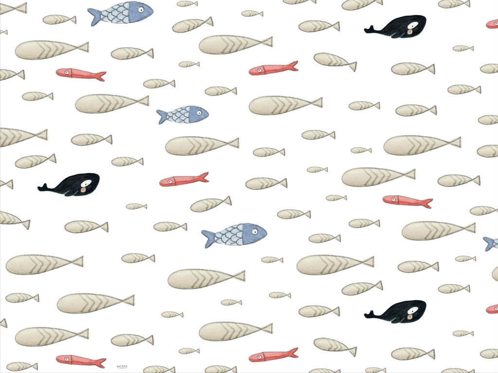 Alfombra Vinilica 120x160 SDC FISH