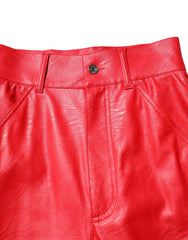 Women's Viscose High-Waist Tapered Trousers