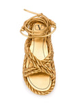 Valentino The Rope Sandals — Gold