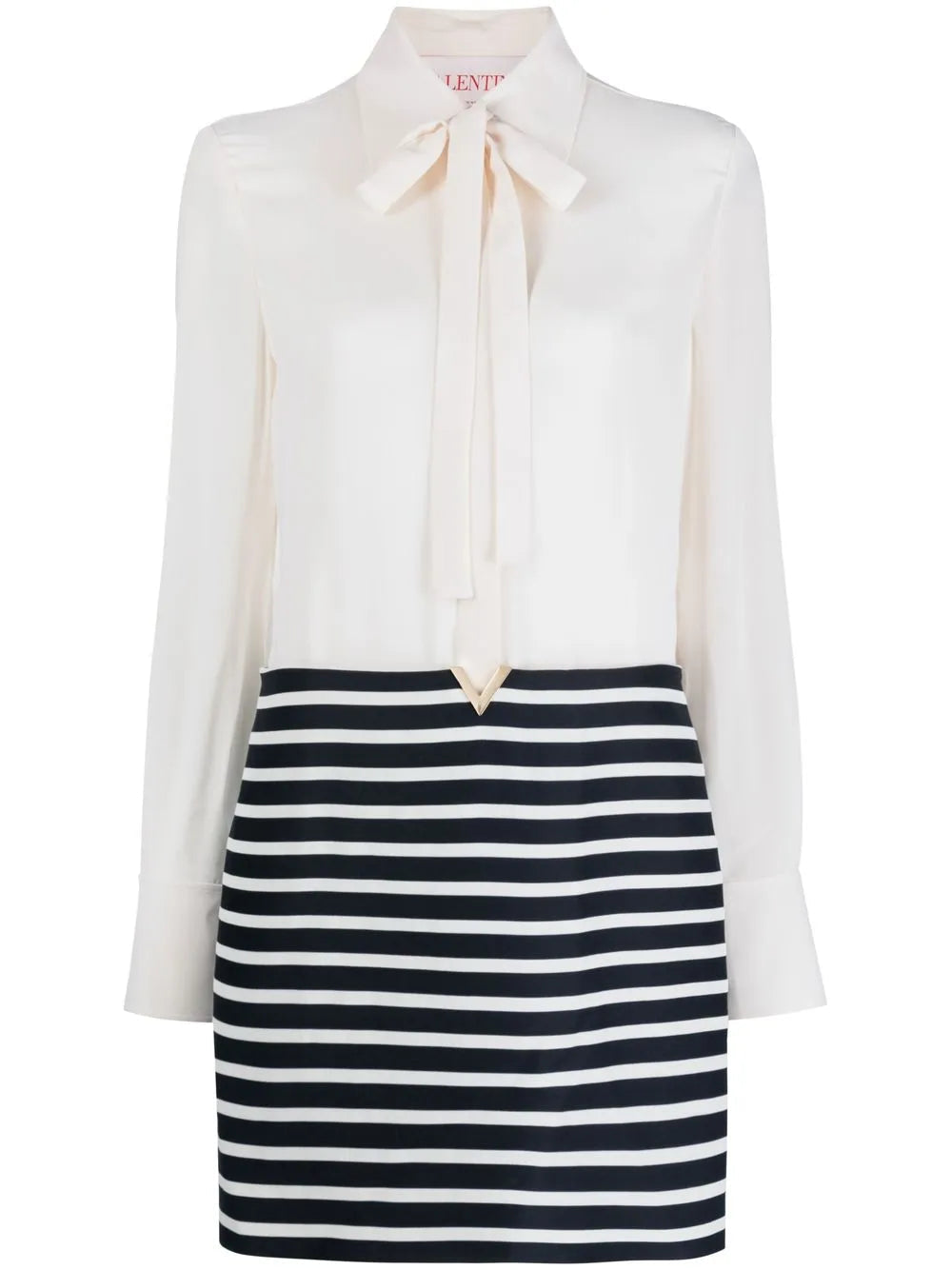 Valentino Shirt Dress — White