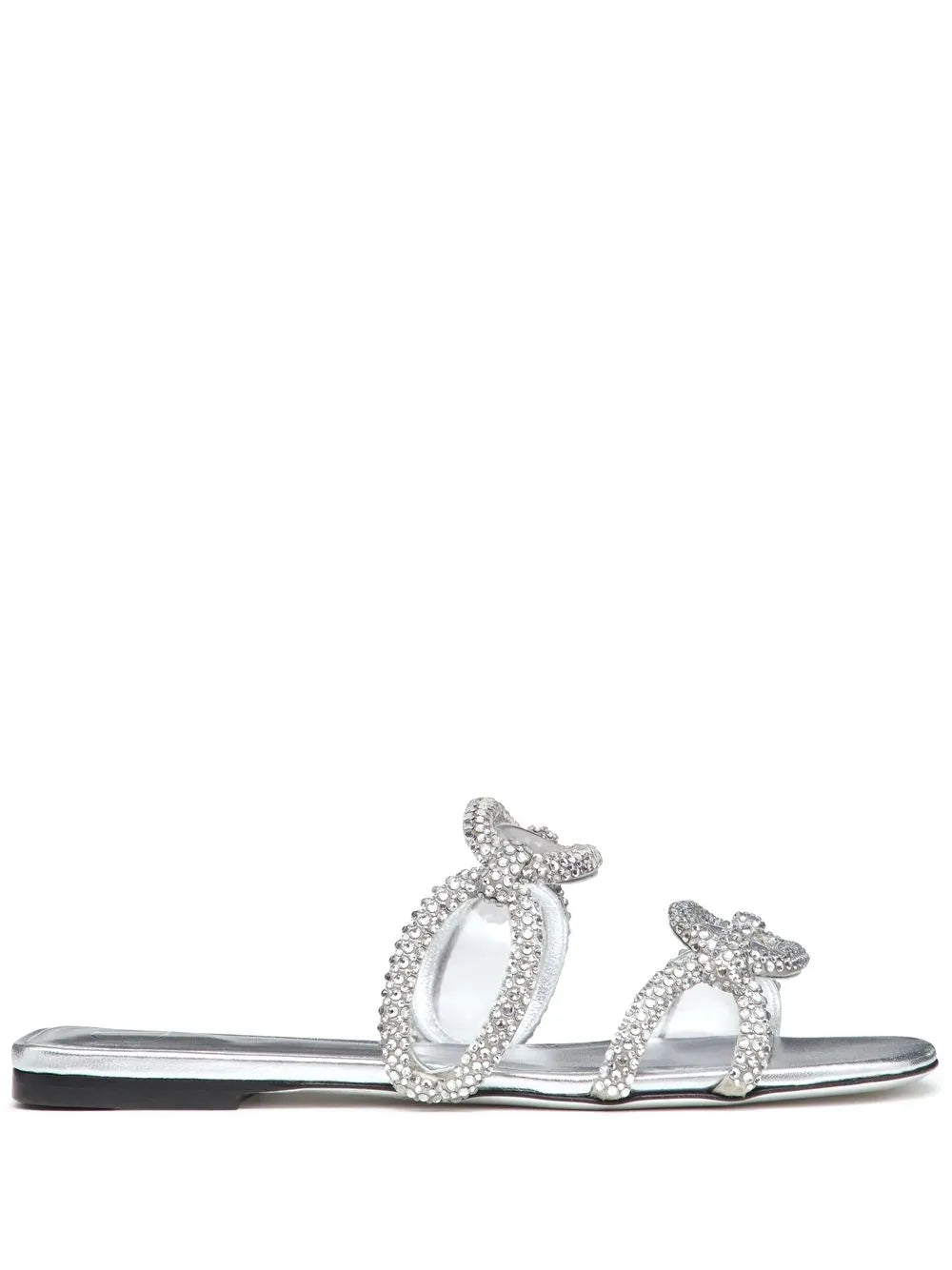 Valentino Garavani Sandals — Silver
