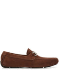 Ferragamo Gancini Loafer — Brown