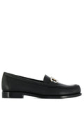 Ferragamo Gancini Loafer — Black