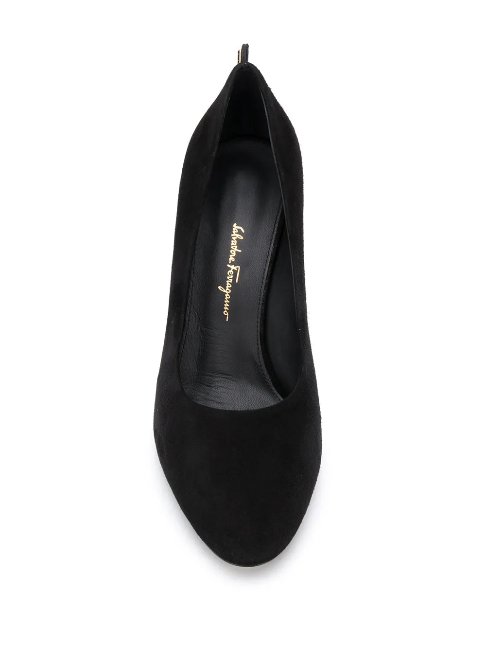 Ferragamo Gancino Pumps — Black