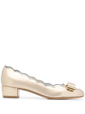 Ferragamo Vara Bow Pump — Gold