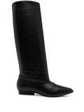 Ferragamo Gancini Boots — Black