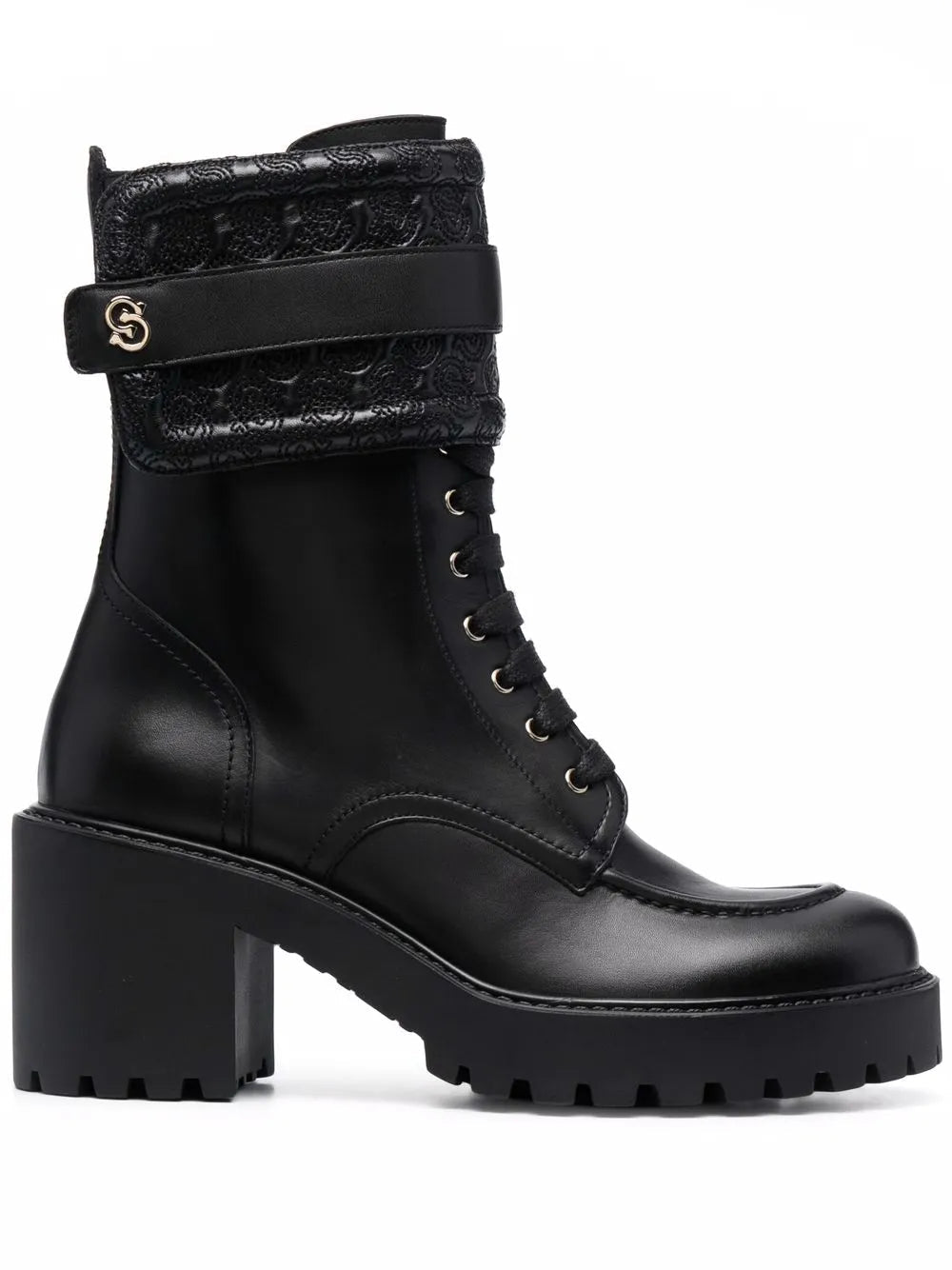Ferragamo Shiraz Boot — Black