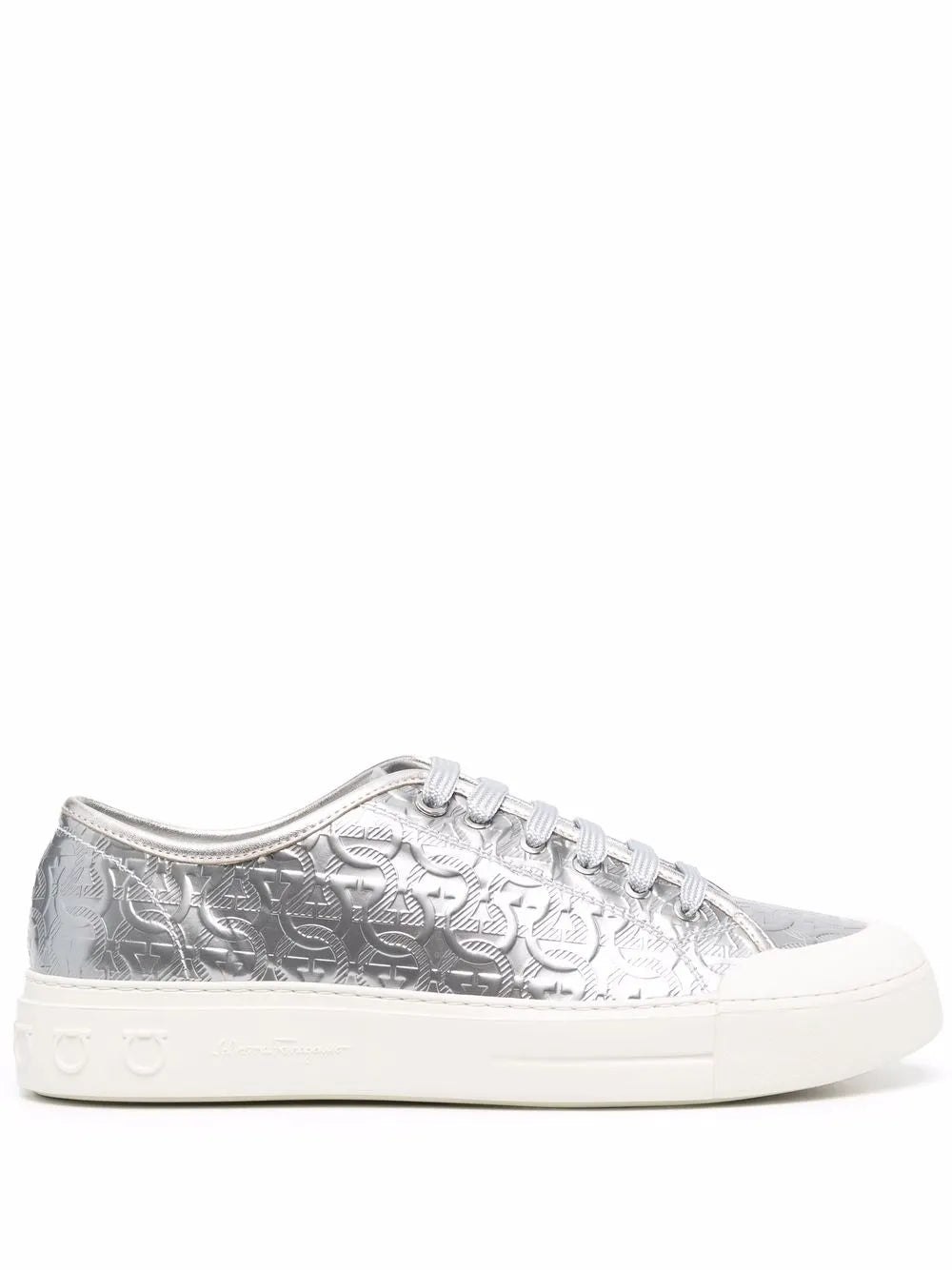 Ferragamo Sneakers — Gray