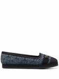 Ferragamo Gancini Galore Slipper — Black