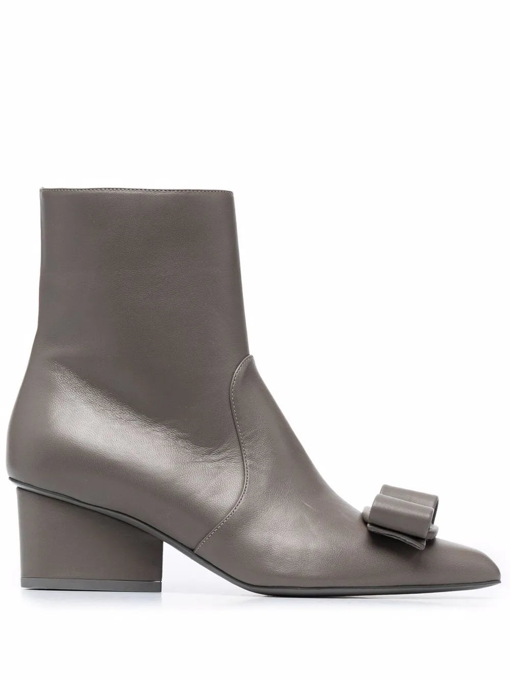 Ferragamo Viva Ankle Boot — Gray