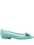 Ferragamo Ballet Flat — Blue