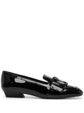 Ferragamo Patent Leather Loafer — Black