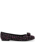 Ferragamo Varina Flat — Black