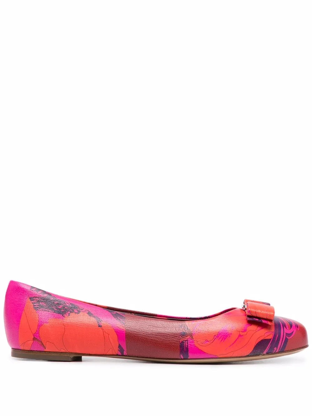 Ferragamo Varina Icon Flat — Multicolor