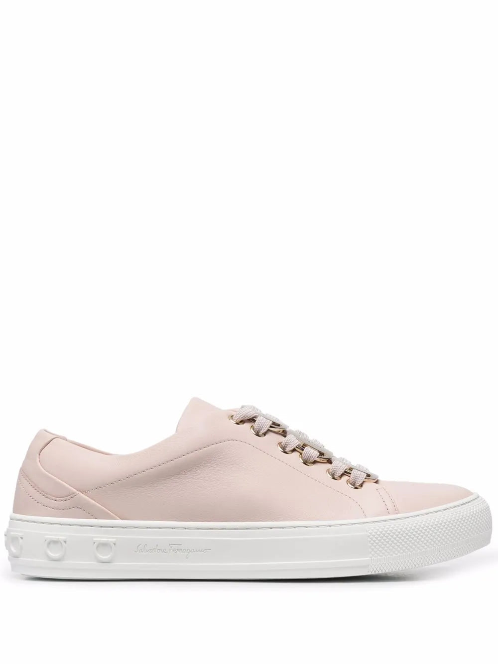 Ferragamo Vara Sneaker — Pink