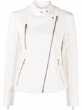 Ferragamo Biker Jacket — White