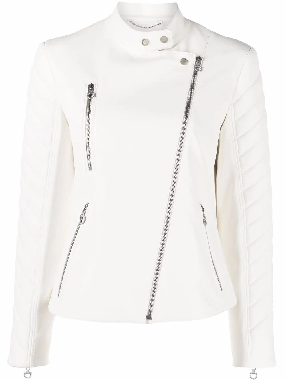 Ferragamo Biker Jacket — White