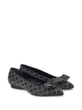 Ferragamo Viva Flat — Black
