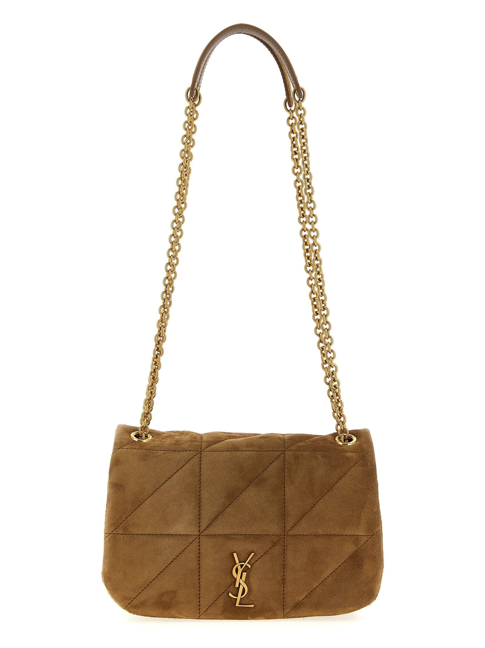 Saint Laurent Jamie 4.3 Shoulder Bag — brown