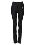 Women's Blue Cotton High Waist Skinny Denim Jeans Clothing