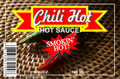 Hot Sauce Bottle Single Self Adhesive Label - License and Royalty Free for Film Use By Prop Money Inc.