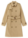 Burberry Mayfair Trench Coat — Beige