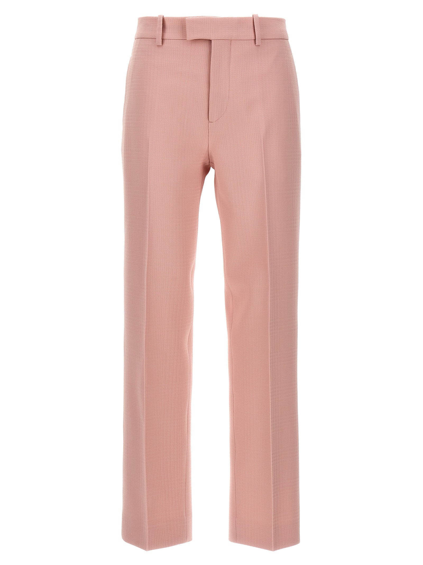 Burberry Tailored Wool Trousers — Rose