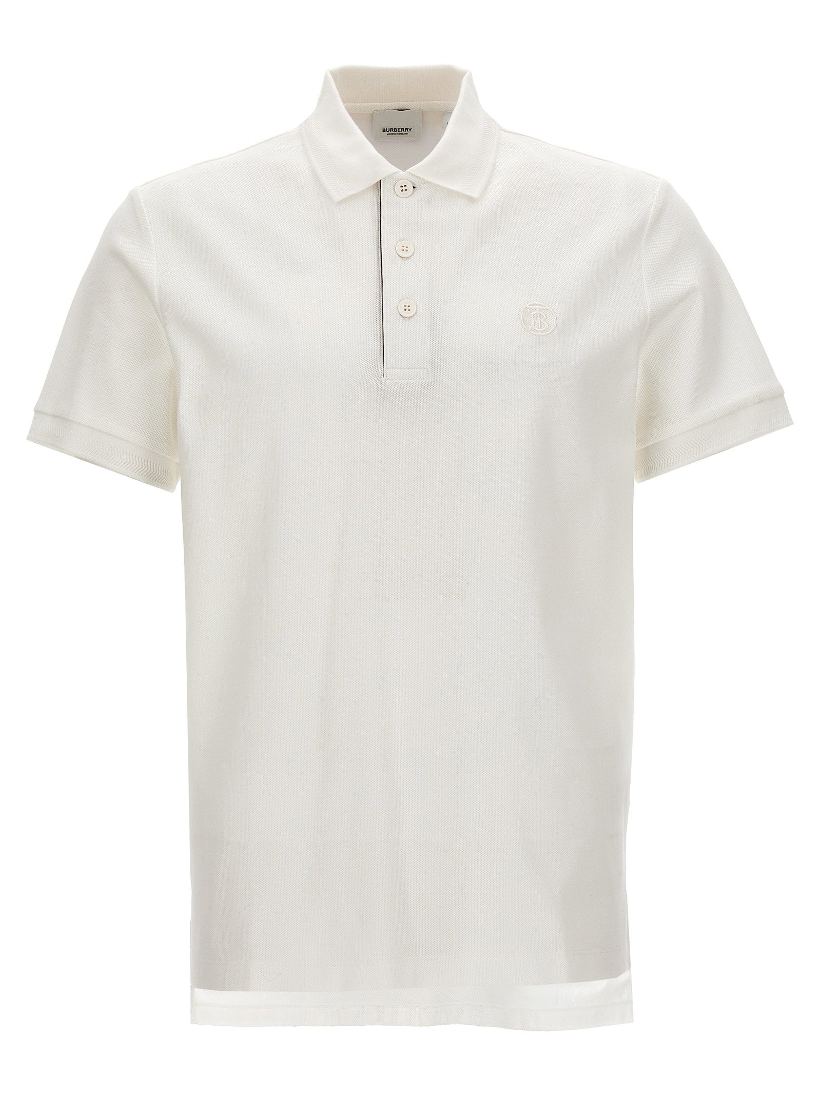 Burberry Eddie Polo Shirt — Cream