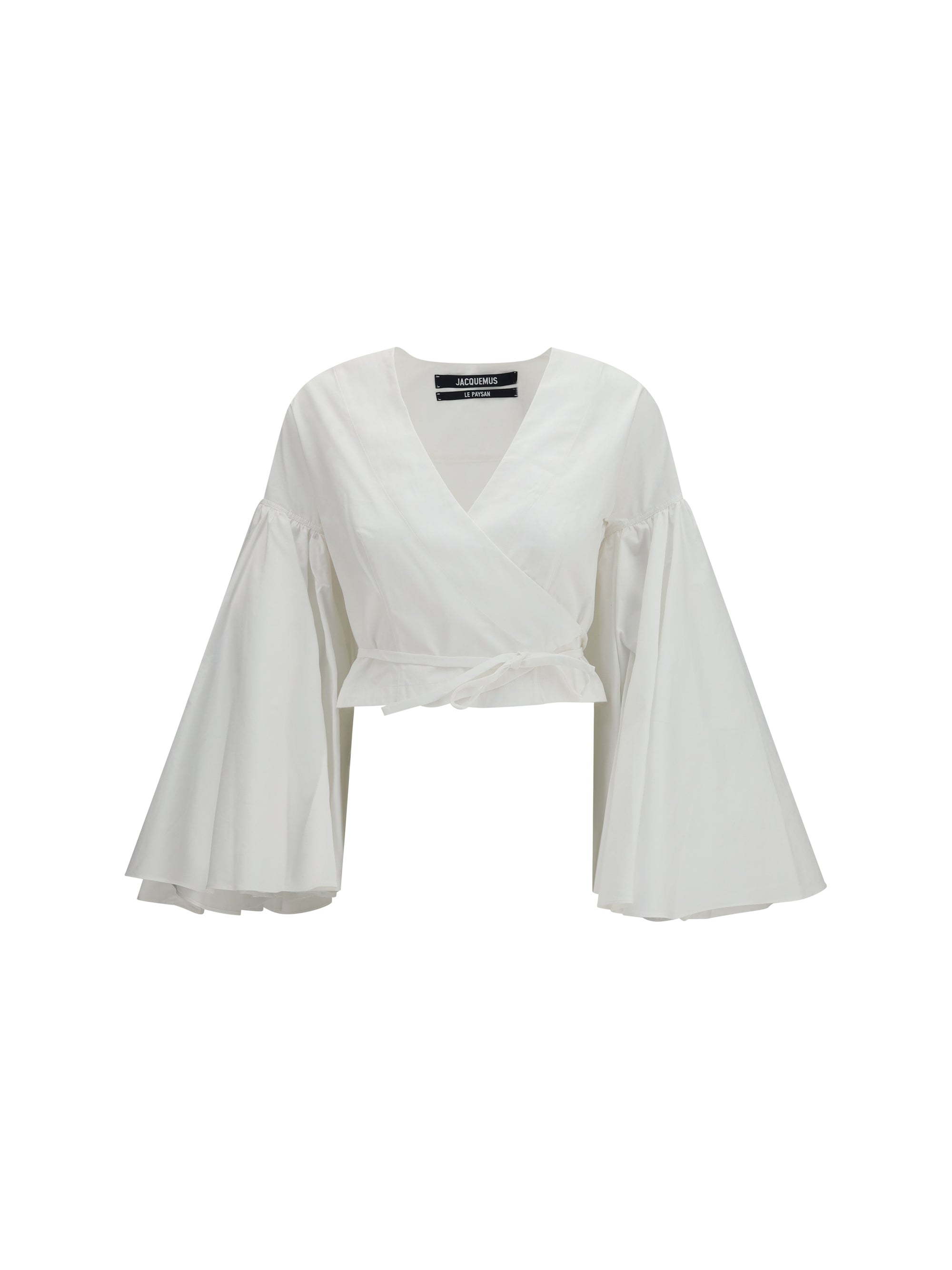 Jacquemus Paysan Wrap Shirt — White