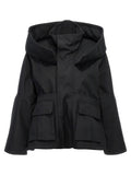 Balenciaga Oversized Canvas Jacket — Black