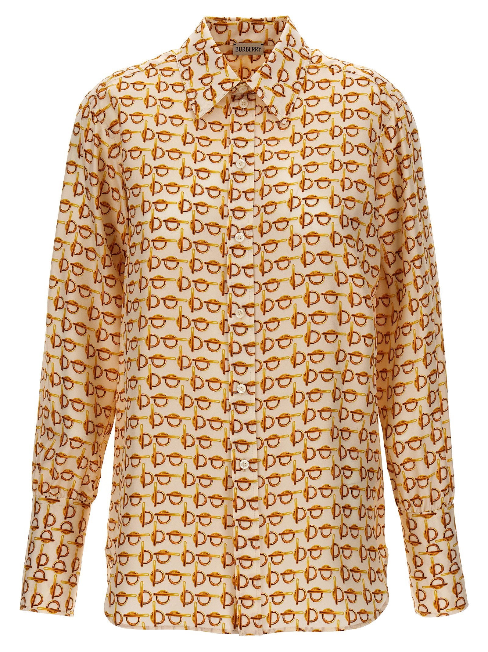 Burberry Blouse — Tan