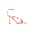 Bottega Veneta Stretch Heel Sandal — Pink