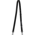 Bottega Veneta Intrecciato Leather Shoulder Strap — Black