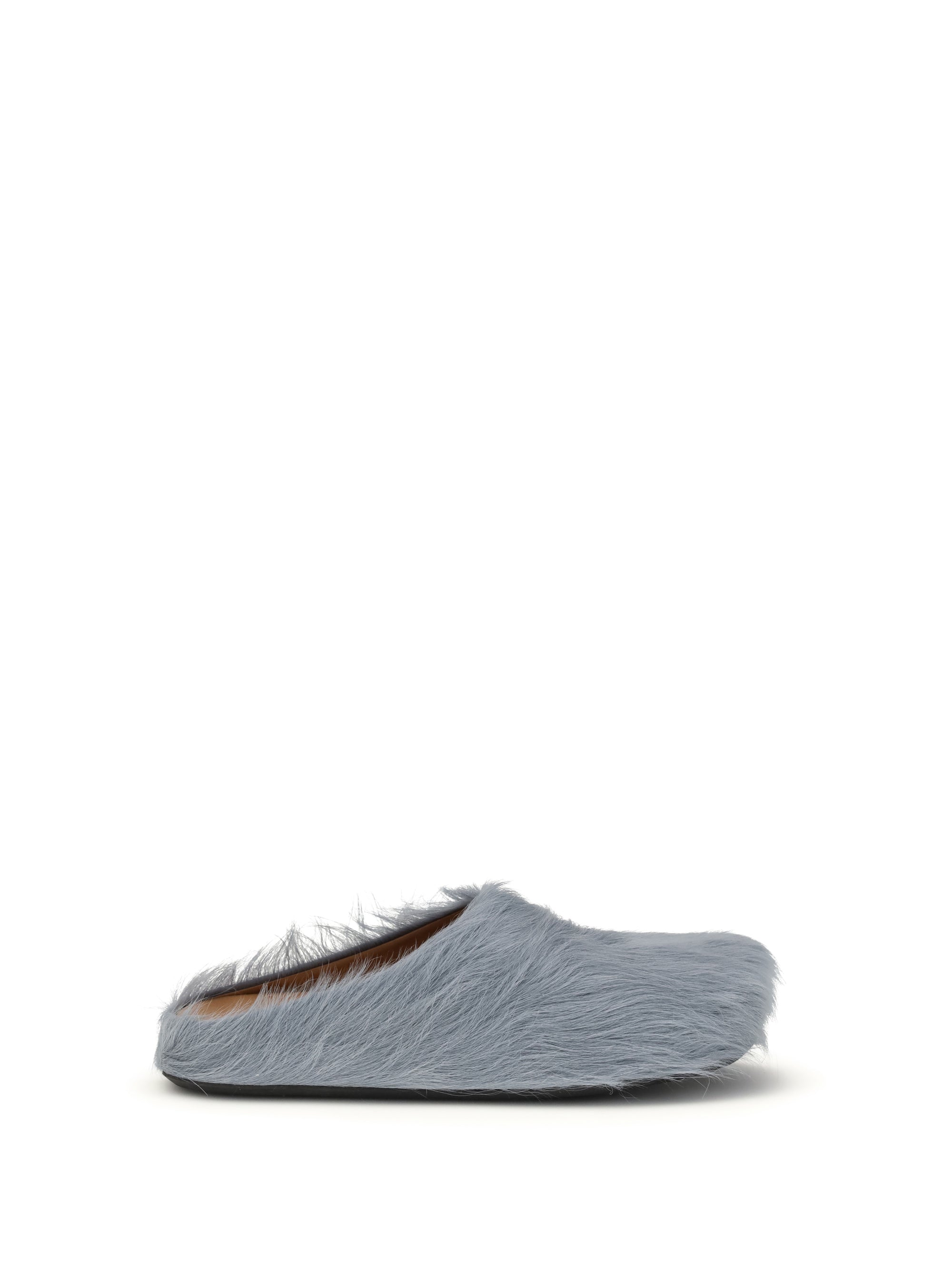 Marni Fussbett Mule Flat — Gray