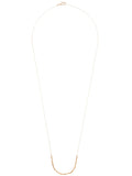 Bottega Veneta Woven Link Chain Necklace — Silver