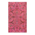 Barbiecore Boho Bloom Accent Rug