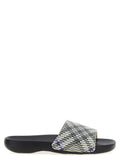 Burberry Dive Check Sandals — Black