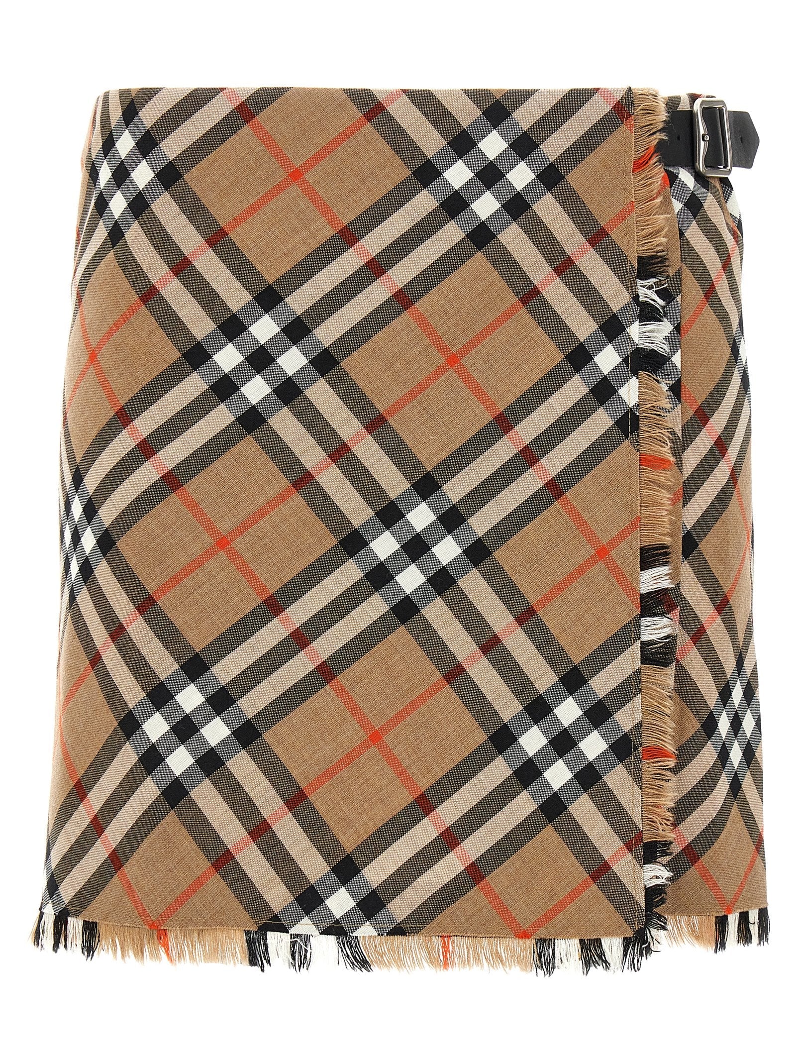 Burberry Skirt — Camel