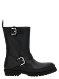 Stella Mccartney Buckle-Strap Vegea Boot — Black